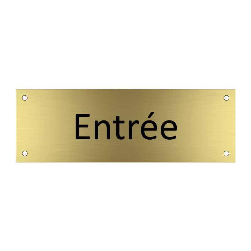 Entrée & Entrée & Entrée