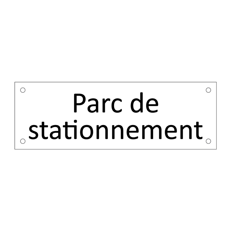 Parc de stationnement