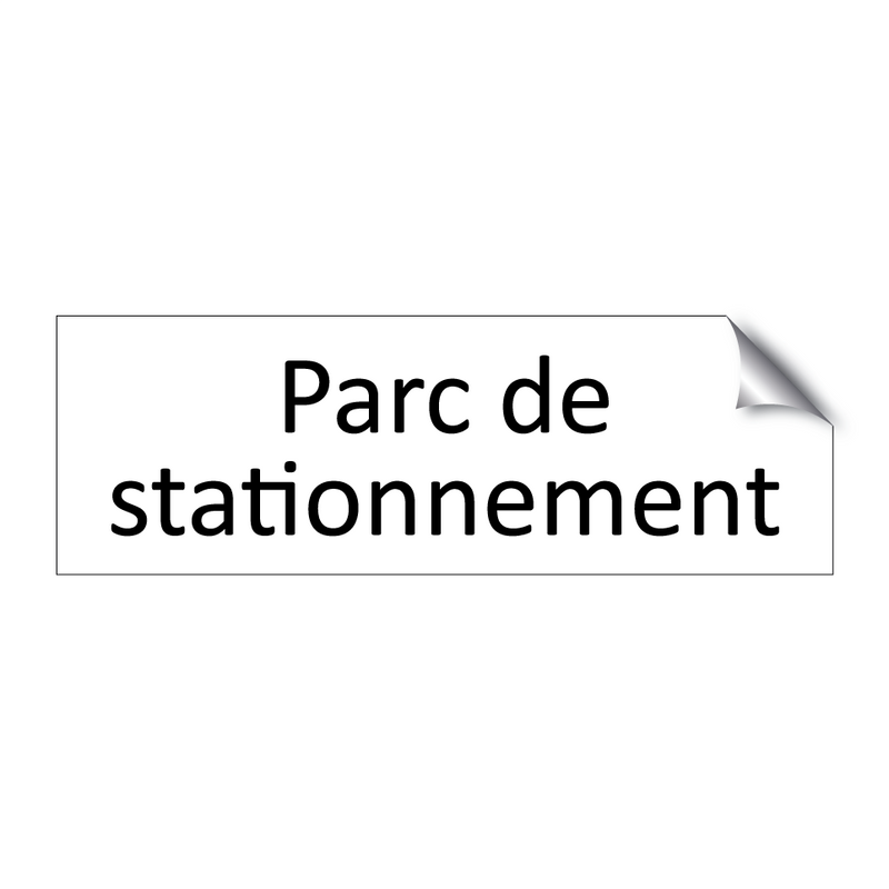 Parc de stationnement