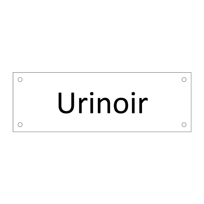 Urinoir & Urinoir & Urinoir