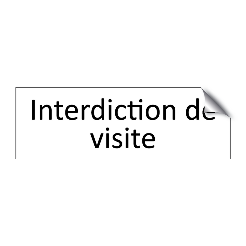 Interdiction de visite