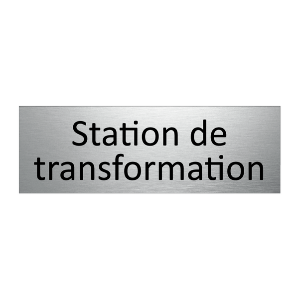 Station de transformation