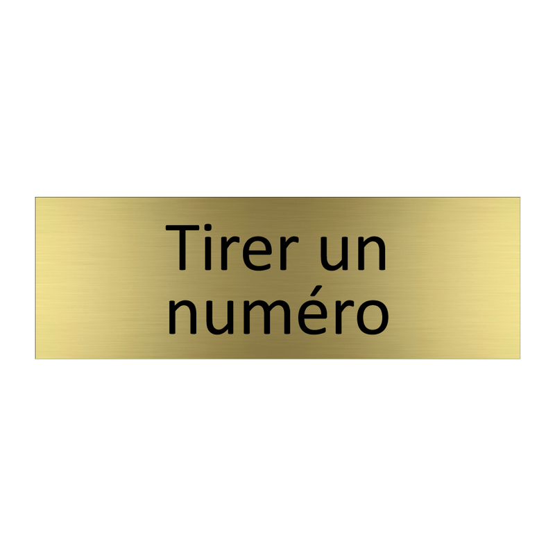 Tirer un numéro