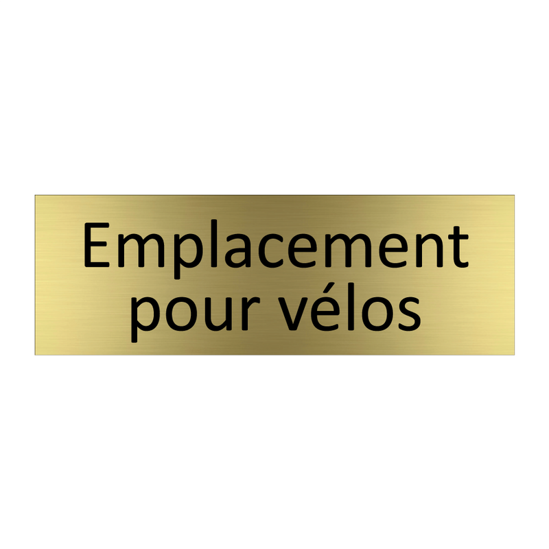 Emplacement pour vélos