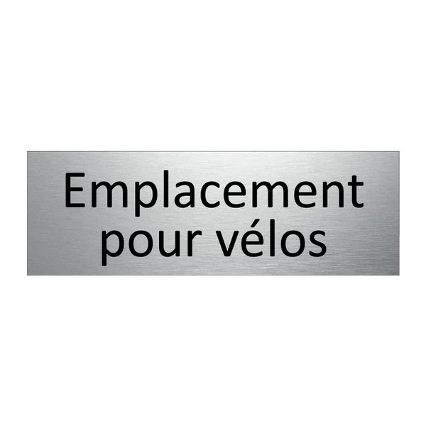 Emplacement pour vélos