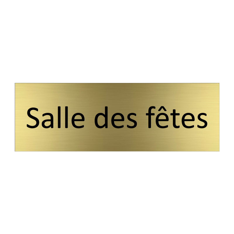 Salle des fêtes