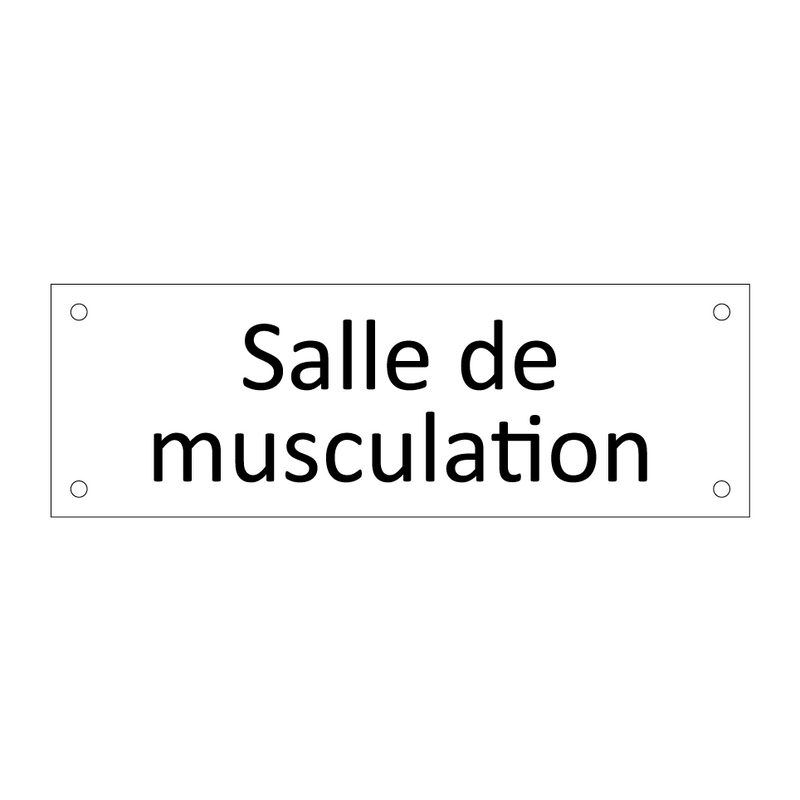 Salle de musculation