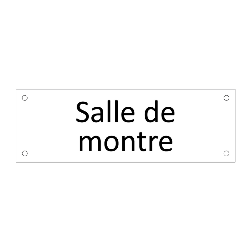 Salle de montre