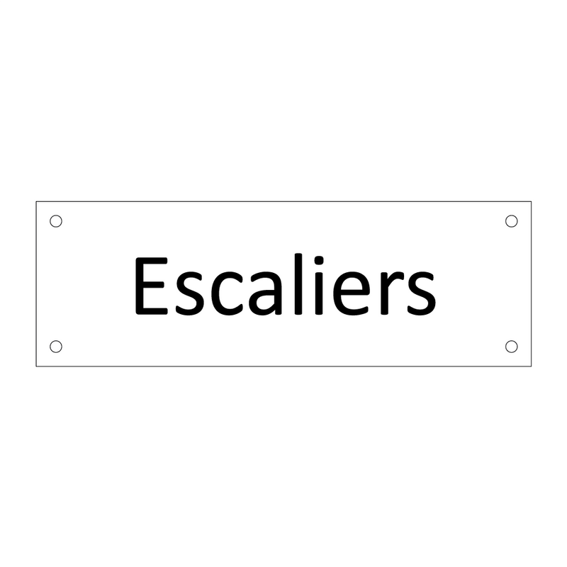 Escaliers & Escaliers & Escaliers