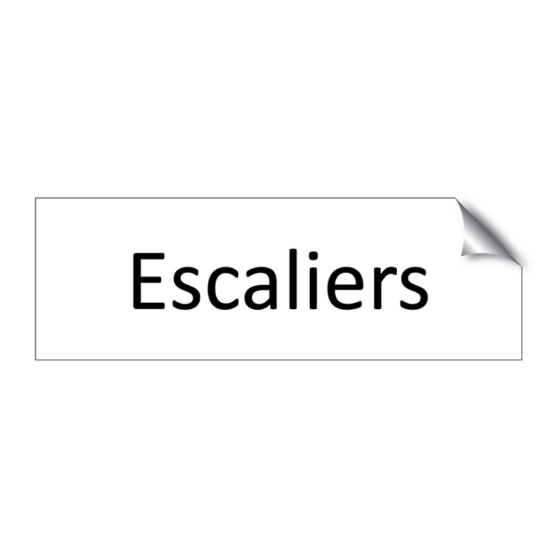 Escaliers & Escaliers & Escaliers