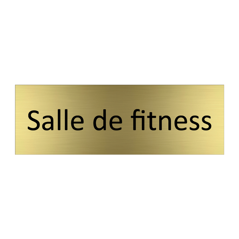 Salle de fitness