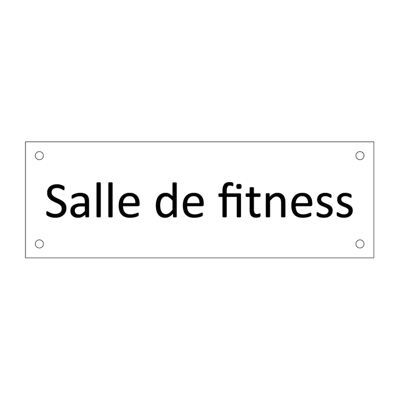 Salle de fitness