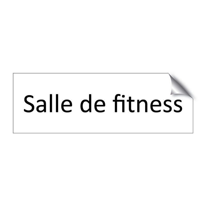 Salle de fitness