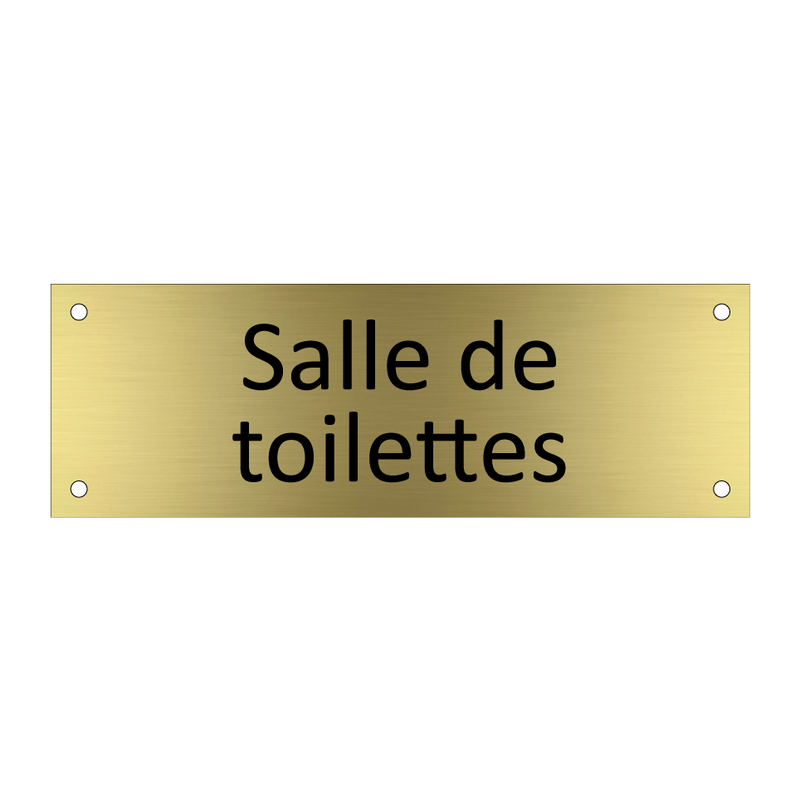 Salle de toilettes