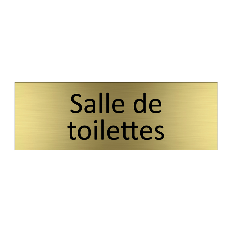 Salle de toilettes