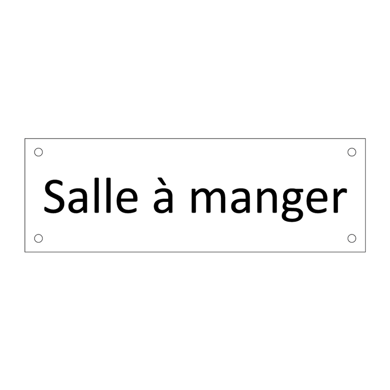 Salle à manger