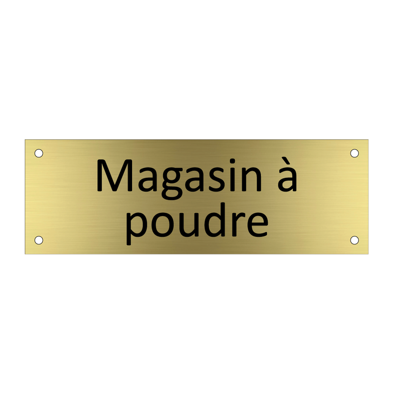 Magasin à poudre