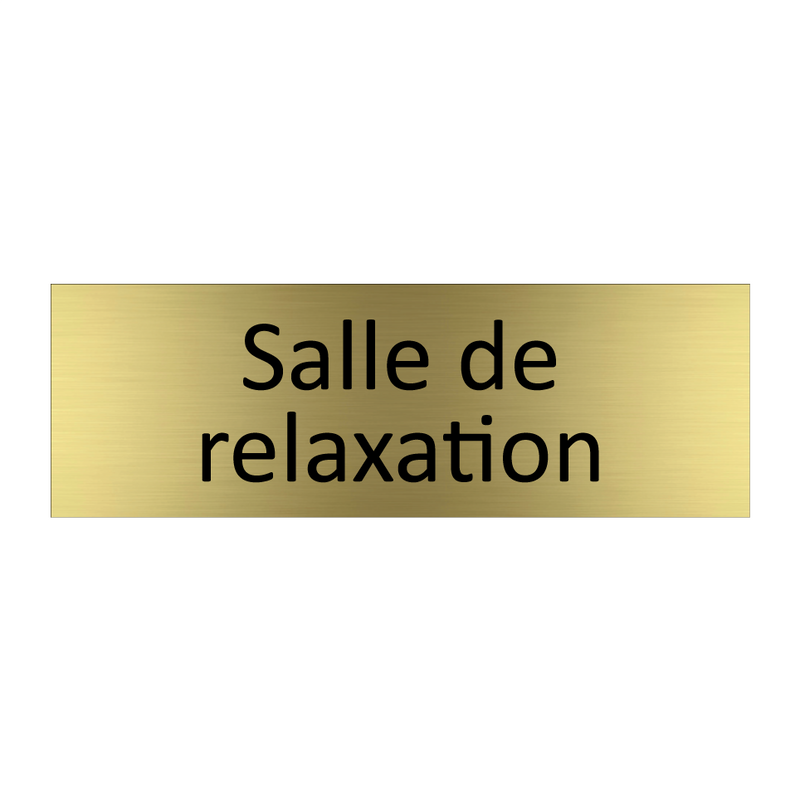 Salle de relaxation