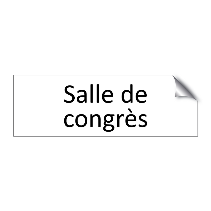 Salle de congrès