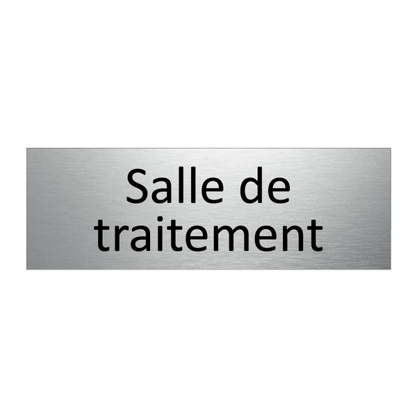 Salle de traitement