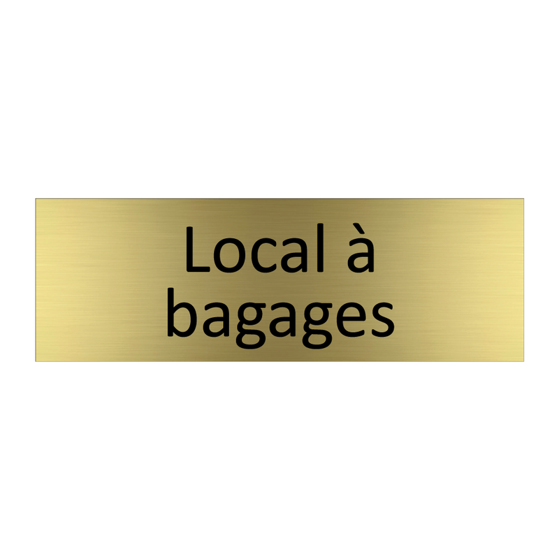 Local à bagages