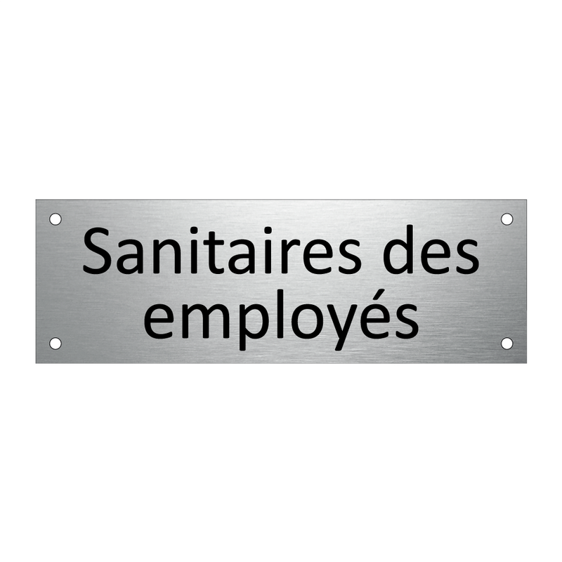 Sanitaires des employés