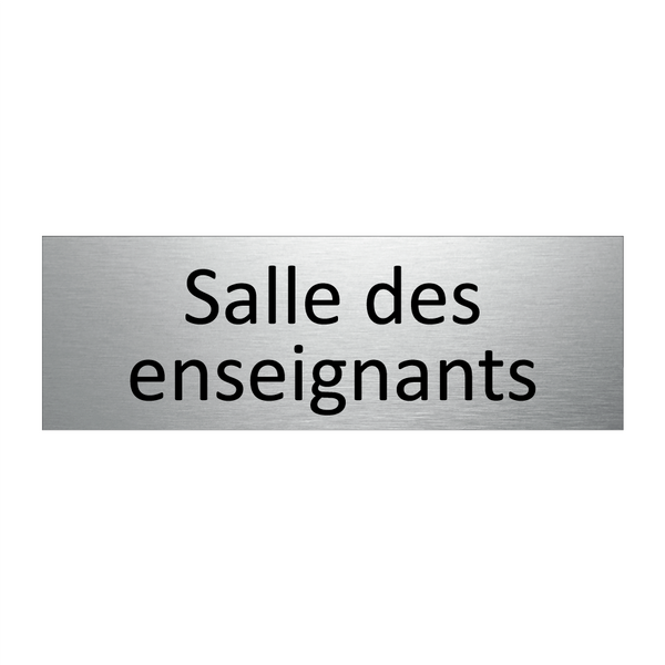 Salle des enseignants