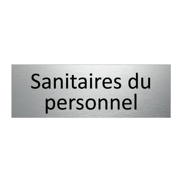 Sanitaires du personnel