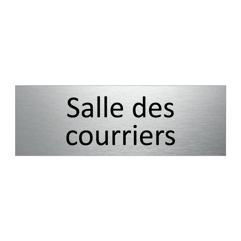 Salle des courriers