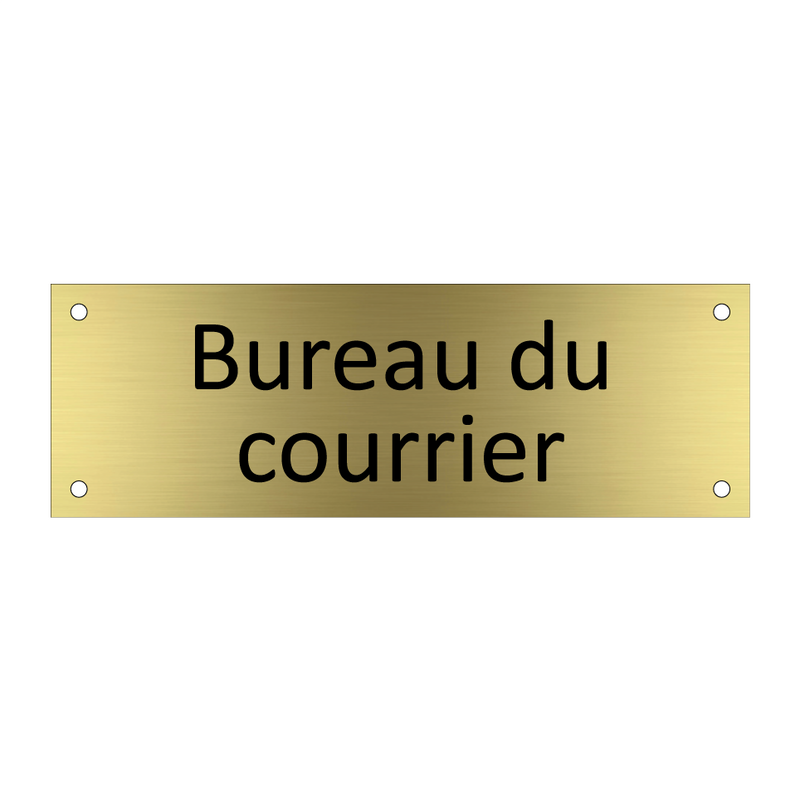 Bureau du courrier