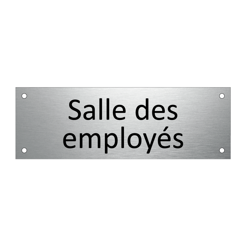 Salle des employés