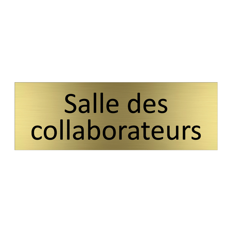 Salle des collaborateurs