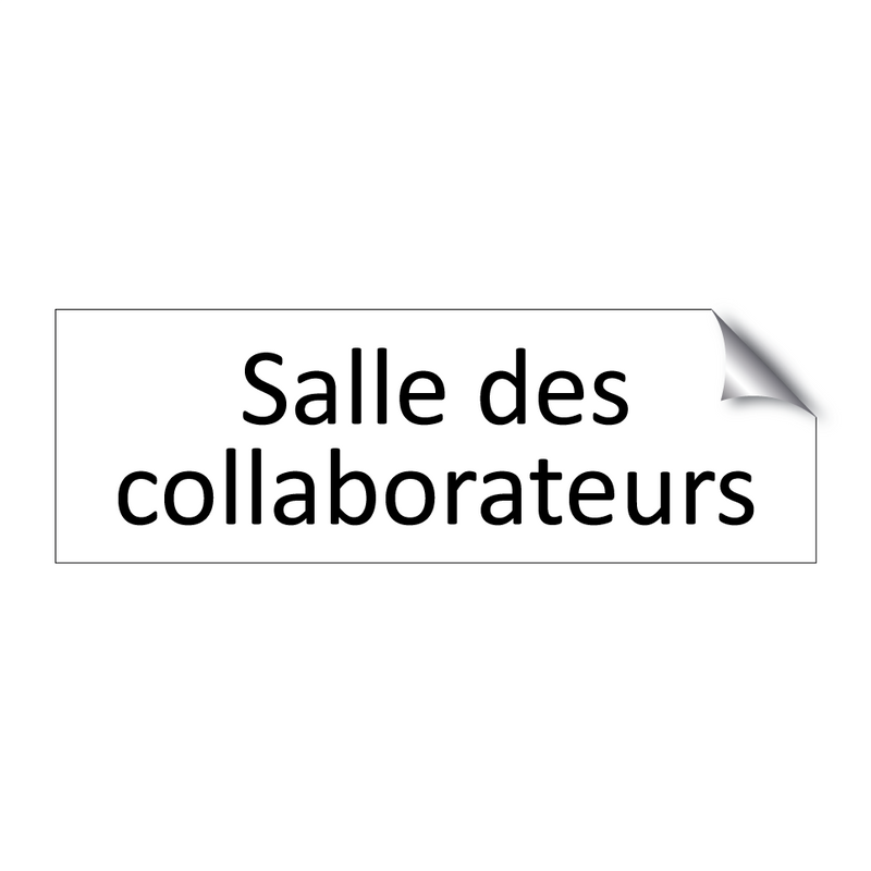 Salle des collaborateurs