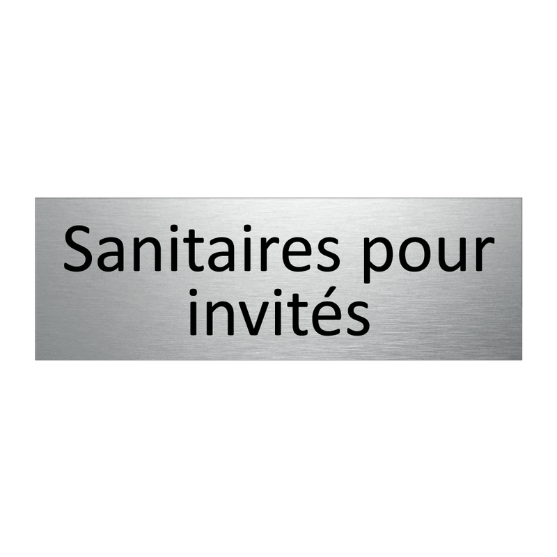 Sanitaires pour invités