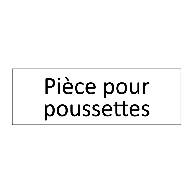 Pièce pour poussettes