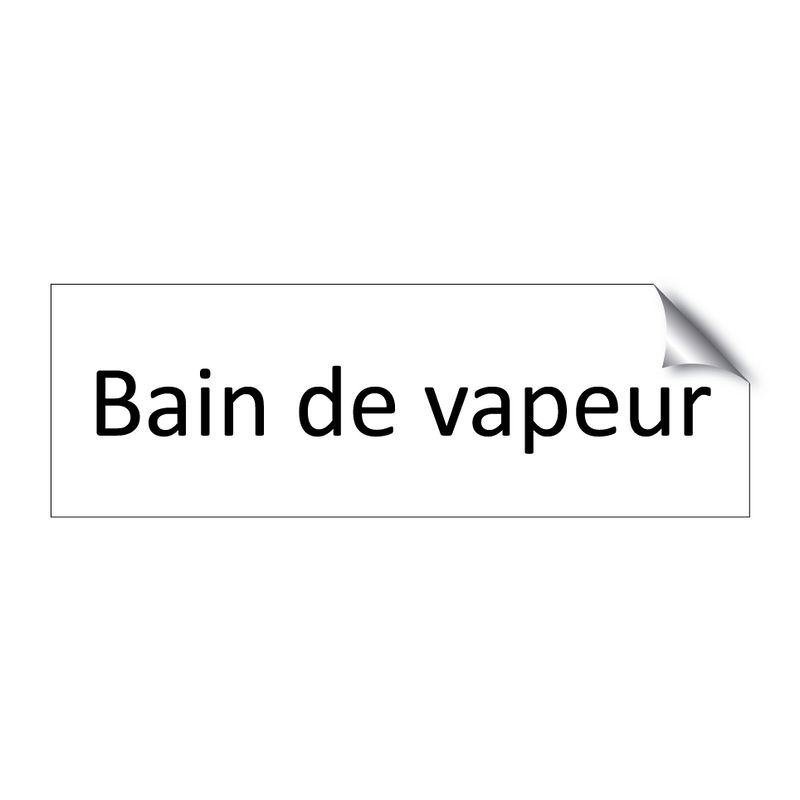 bain de vapeur