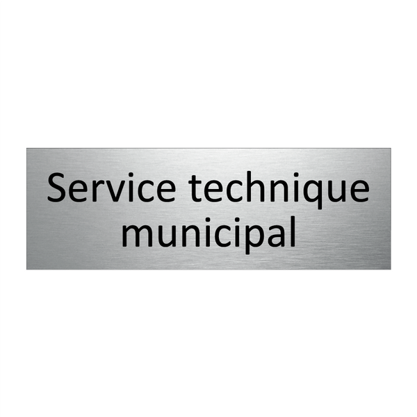 Service technique municipal