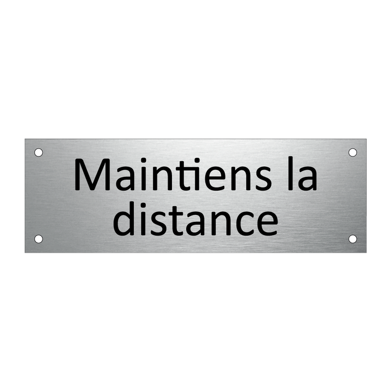 Maintiens la distance