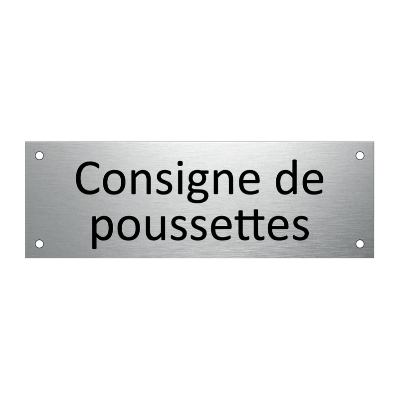 Consigne de poussettes