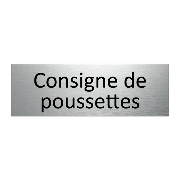 Consigne de poussettes