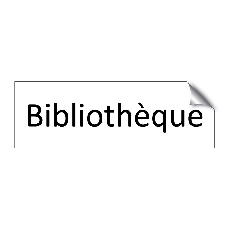 Bibliothèque & Bibliothèque & Bibliothèque