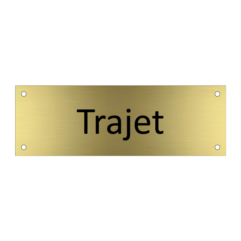 Trajet & Trajet & Trajet