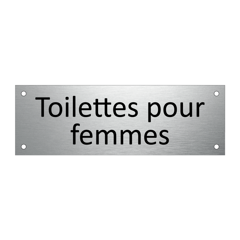 Toilettes pour femmes