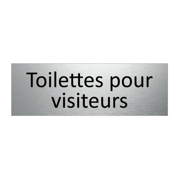 Toilettes pour visiteurs