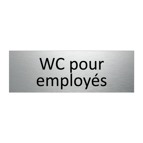 WC pour employés