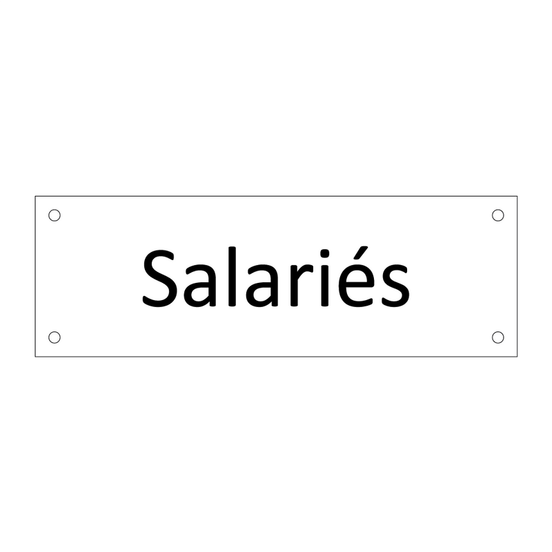 Salariés & Salariés & Salariés