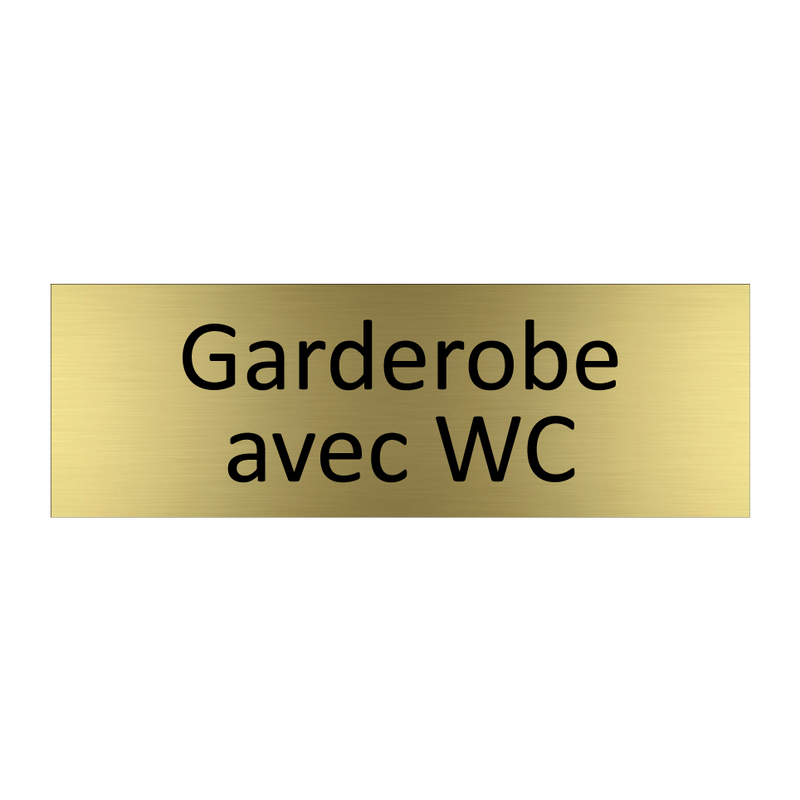 Garderobe avec WC