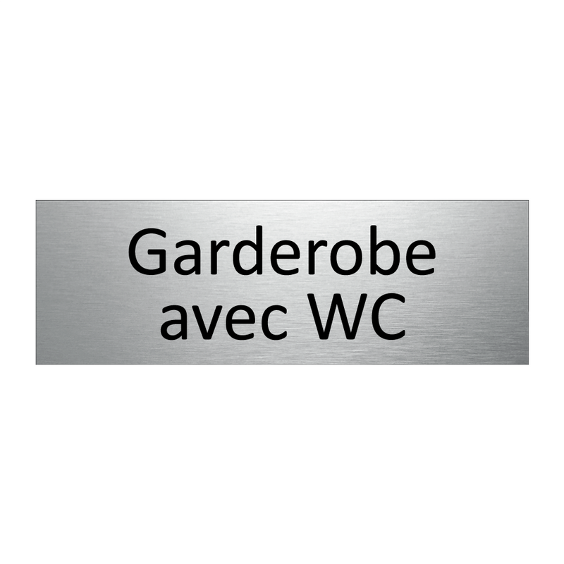 Garderobe avec WC