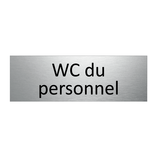 WC du personnel