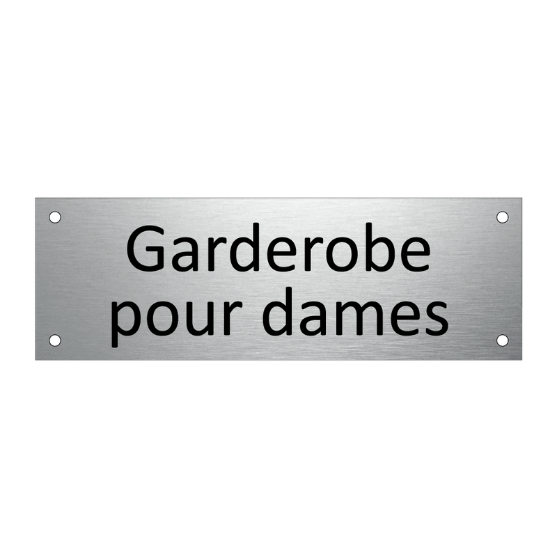 Garderobe pour dames